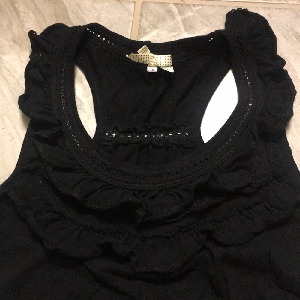 Ruffled tank!